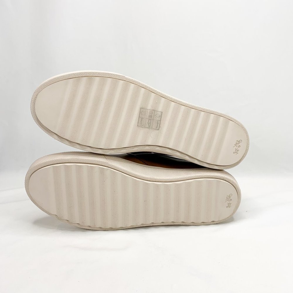 COACH C115 Slip On Sneaker Saddle Brown 10.5 D NEW - Picture 2 of 8